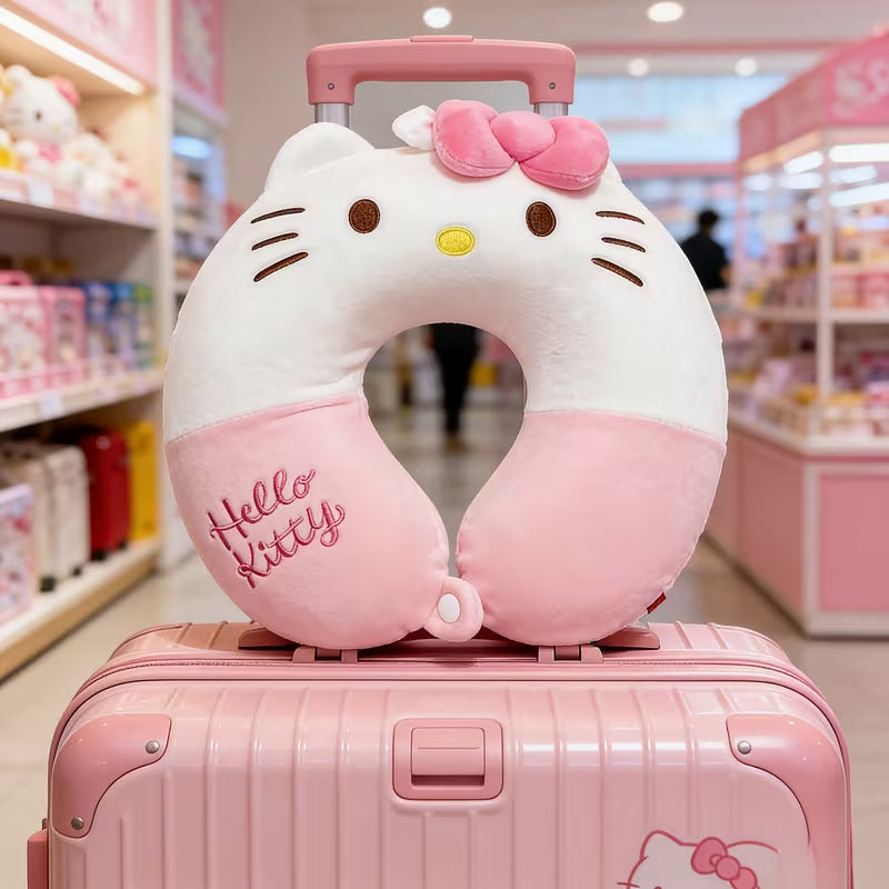 Hello Kitty U-Shaped Neck Pillow