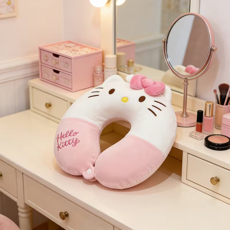 Hello Kitty U-Shaped Neck Pillow