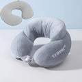 Portable Foldable Inflatable U-Shaped Neck Pillow
